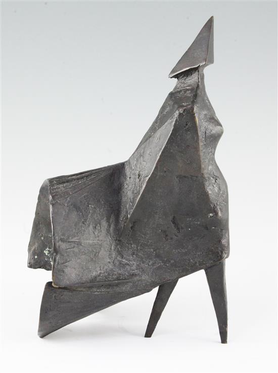 § Lynn Chadwick (1914-2003) Maquette II, Walking Woman, 1984, 11.75in.